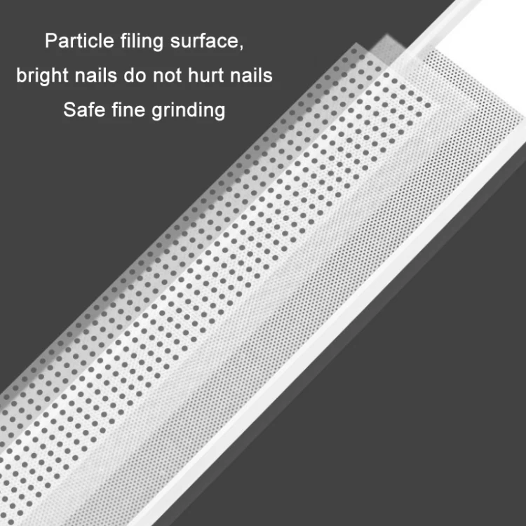 6 PCS Transparent Nano Glass Polished Nail File, Specification: Glass File Bulk - Image 5