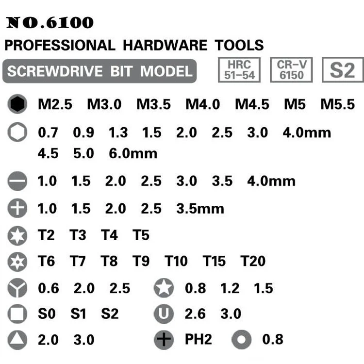 60 in 1 S2 Mobile Phone Notebook Computer Disassembly Tool Repair Phillips Screwdriver(Black) - Image 10