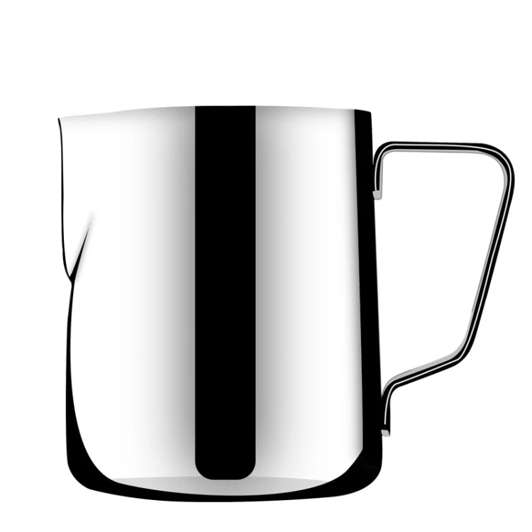 600ml Inner Scale Pull Flower Cup Stainless Steel Milk Foam Cup Coffee Utensils - Image 2