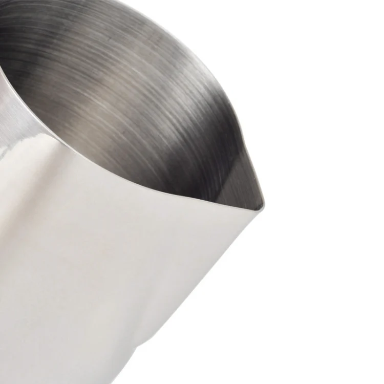 600ml Inner Scale Pull Flower Cup Stainless Steel Milk Foam Cup Coffee Utensils - Image 4