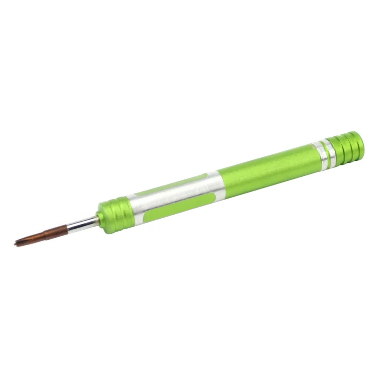 608-2.5 Hollow Cross Tip 2.5 Middle Bezel Repair Screwdriver(Green) - Image 2