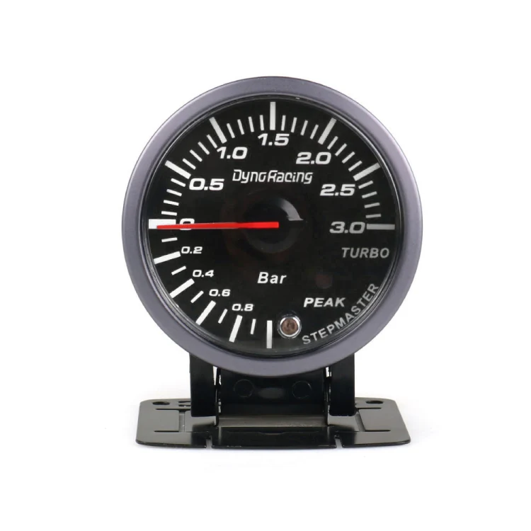 60mm Car Modified 0-3bar Turbocharged Instrument with Bracket - Image 2