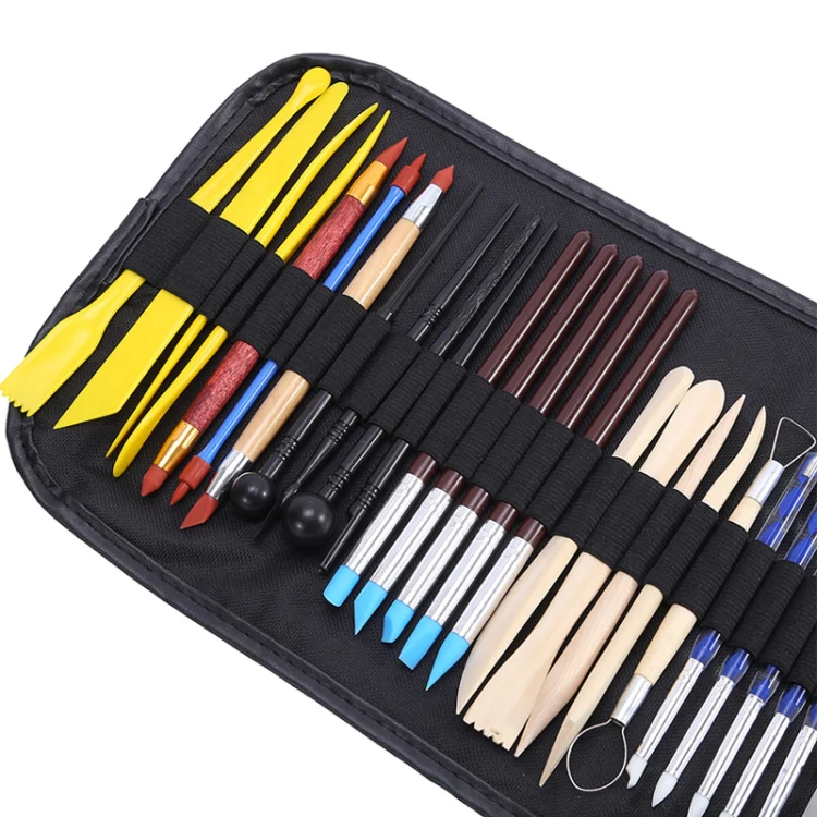 61 In 1 Clay Tools Kit Ceramics DIY Clay Sculpting Tools for Pottery Craft, Baking, Carving - Image 3