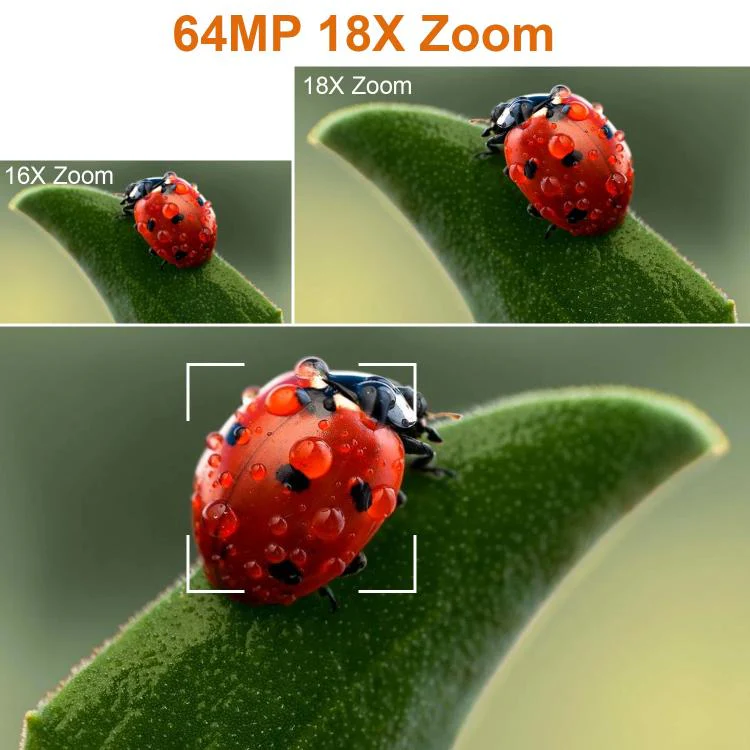 64MP 6K 18X Digital Zoom Ultra HD Video Camera With 4-Inch Touch Screen Camcorder 16G - Image 3