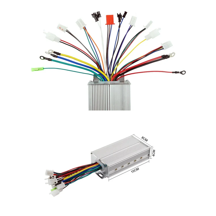 64V-60V-48V 500W Smart Electric Vehicle Controller For Two-wheeled Tricycle - Image 5