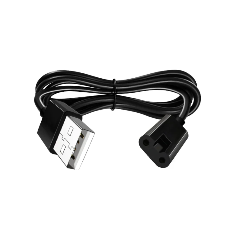 6pcs Electric Shaver USB Charging Cable for FLYCO Razor FS372 FS373 FS871 FS375 FS339 FS378 FS376 FS867, Color: Shiny Shell - Image 2