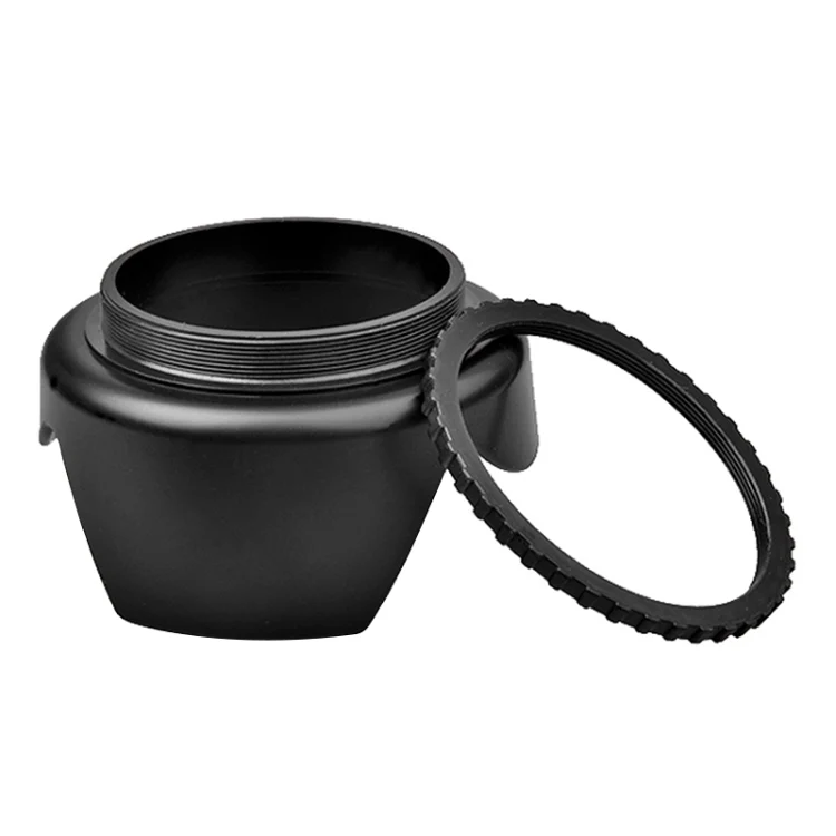 77mm Lens Hood for Cameras(Screw Mount)(Black) - Image 3
