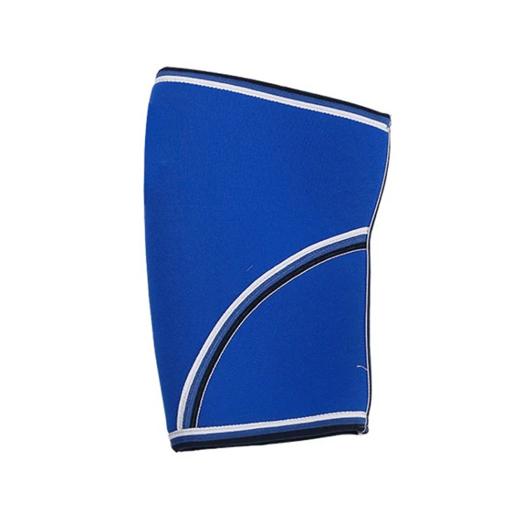 7mm SCR Neoprene Rubber Weightlifting Knee Pads Outdoor Sports Protector, Size:XXL(Blue) - Image 2