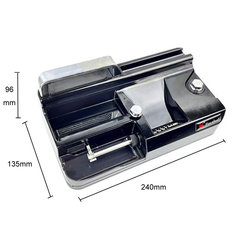 8.0 / 6.5 / 5.5mm Automatic 3-In-1 Smart Cigarette Roller US Plug(Black) - Image 3