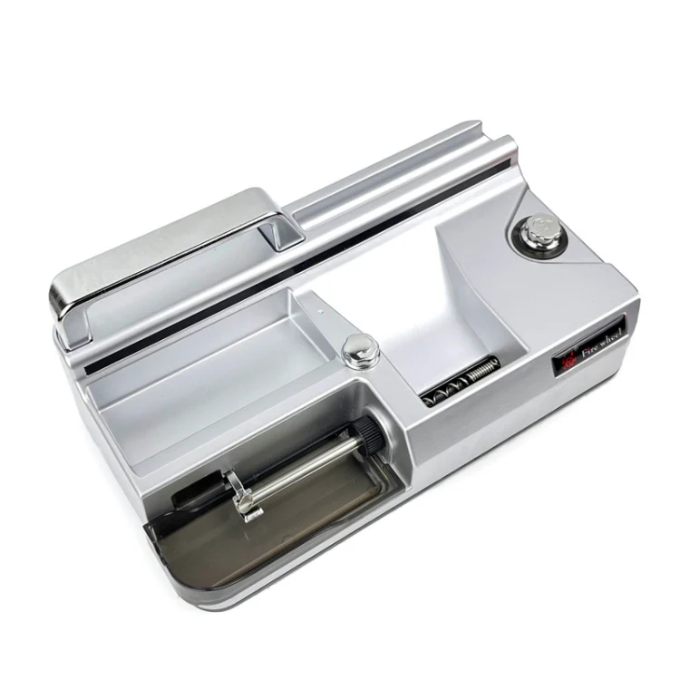 8.0 / 6.5 / 5.5mm Automatic 3-In-1 Smart Cigarette Roller US Plug(Silver)