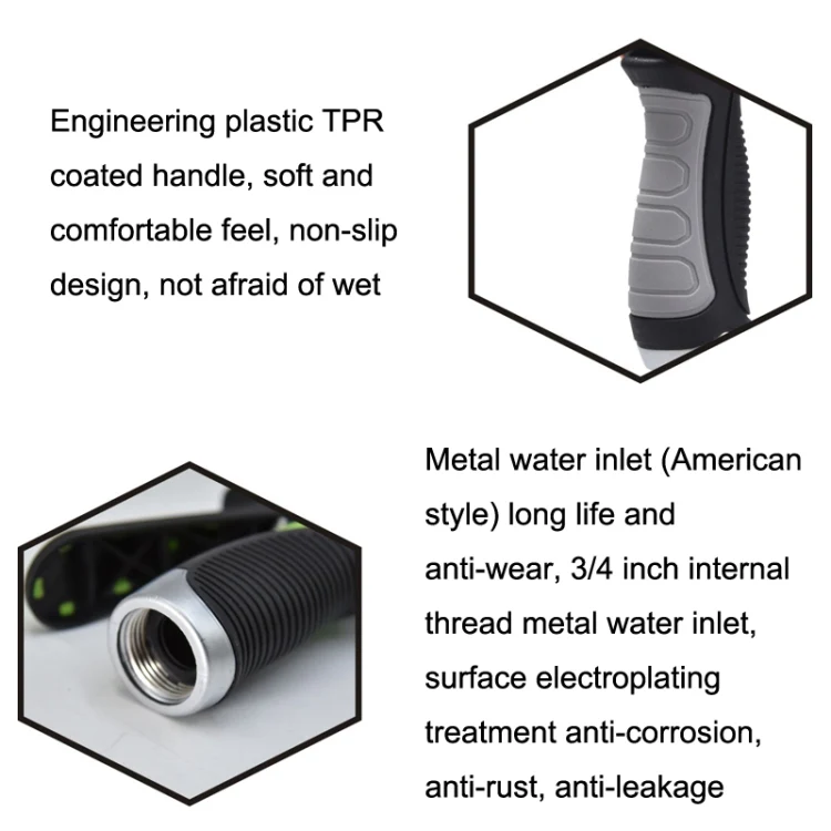 8 Functional Thumb Long Sprinkler + Pacifier Multi-functional Home Irrigation Agricultural Garden Car Wash Shower - Image 5