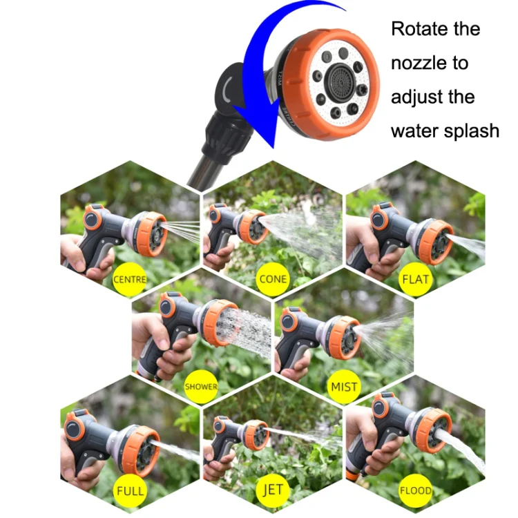 8 Functional Thumb Long Sprinkler + Pacifier Multi-functional Home Irrigation Agricultural Garden Car Wash Shower - Image 8