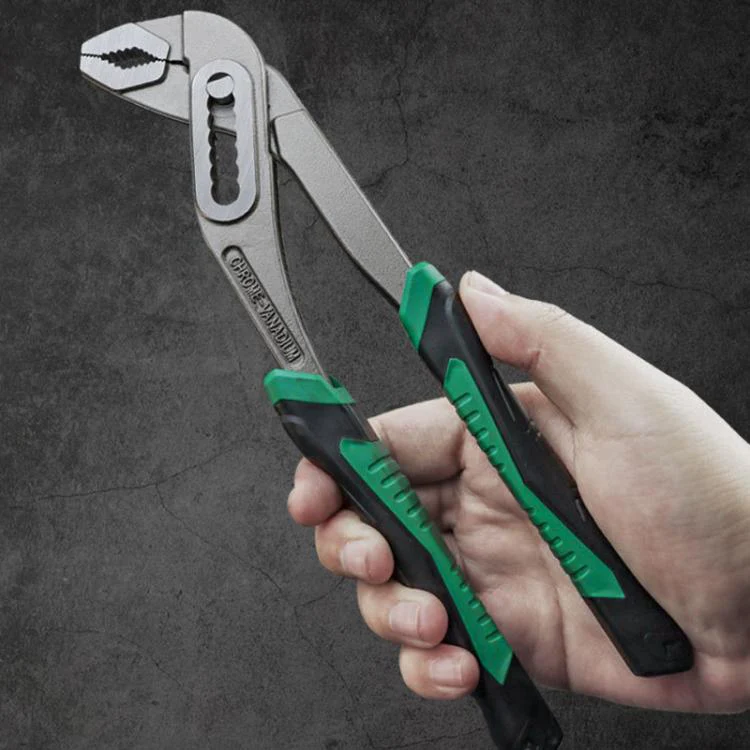 8-inch Multi-Function Water Pump Pliers 8-Position Adjustable Jaw For Secure Grip Slip-Joint Pliers - Image 3