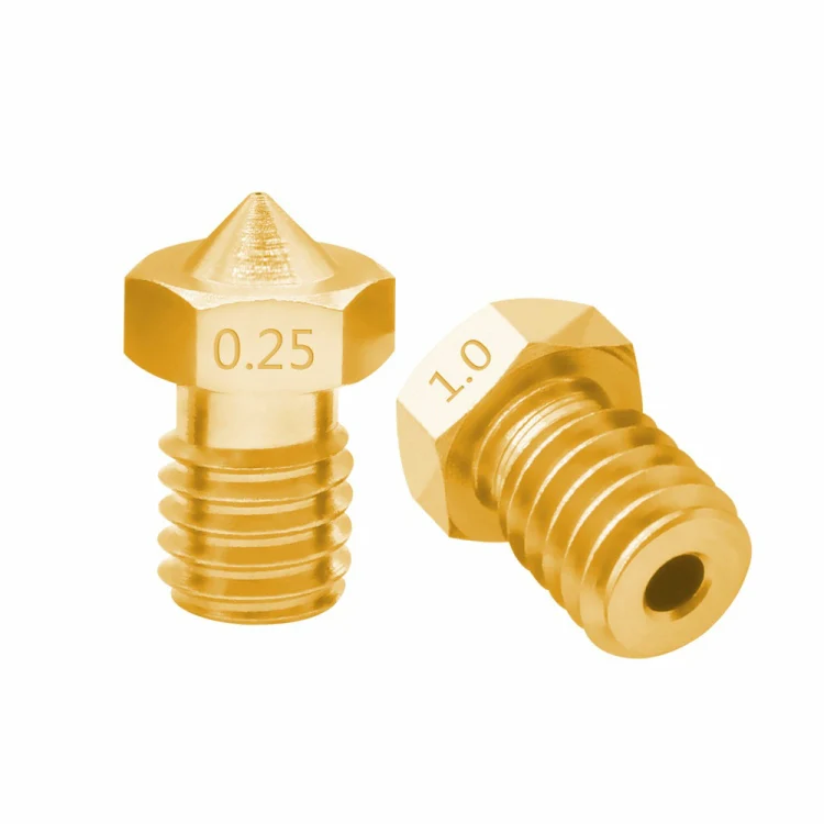 8 PCS Bugatti 3D Printer Accessories E3D-V5 V6 Nozzle M6 Thread Consumables Hot Nozzle, Size:3/0.5mm - Image 6