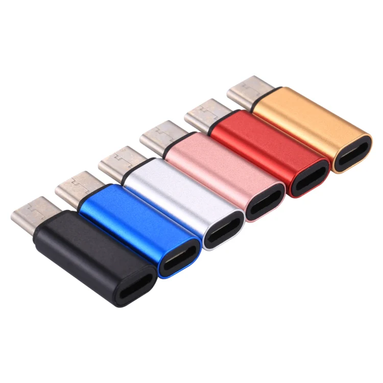 8 Pin Female to USB-C / Type-C Male Metal Shell Adapter(Blue) - Image 5