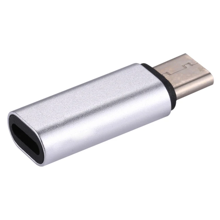 8 Pin Female to USB-C / Type-C Male Metal Shell Adapter(Silver) - Image 3