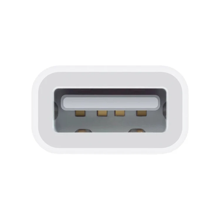 8 Pin to Single USB Port Camera Adapter, Support iOS 9.2 or Above (White) - Image 3