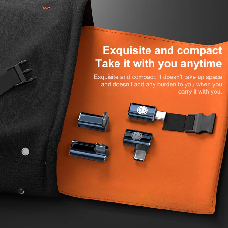 8 Pin to USB-C / Type-C Male Adapter Supports Charging & Data Transmission, Style:Side Bend - Image 5