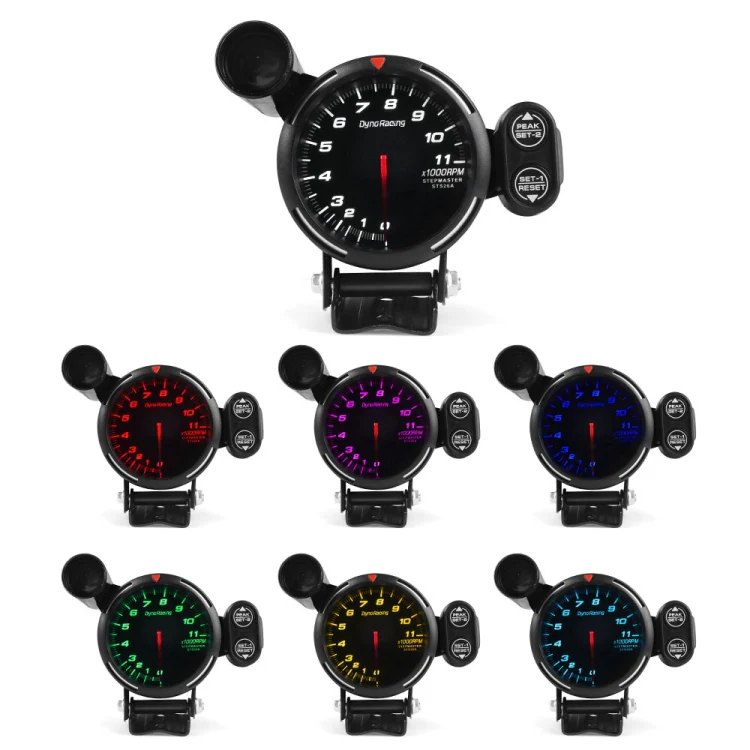 80mm Car Modified LED Tachometer with Self-check Function - Image 6