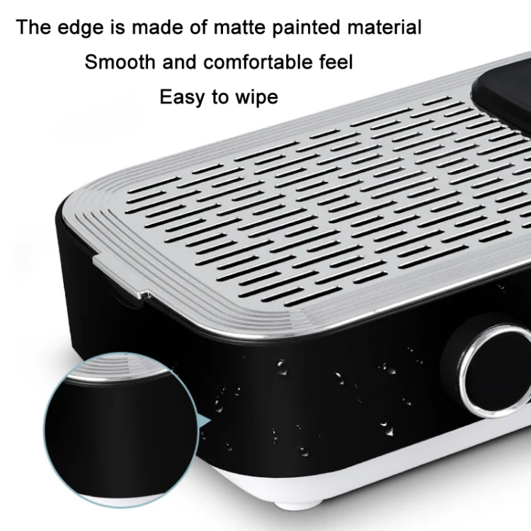 80W Wireless Rechargeable Nail Vacuum Cleaner, Specification: EU Plug (White) - Image 4