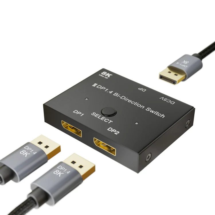 8K DP 1.4 Bi-Direction Switch - Image 2