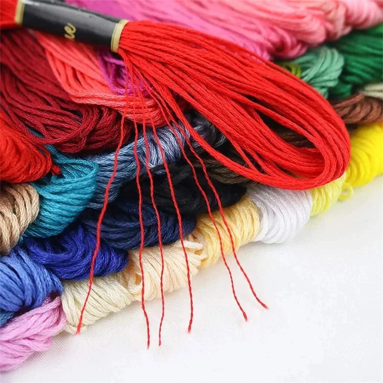 8m 6-strand Polyester Embroidery Thread Handicraft Sewing Thread(36 Colors) - Image 4