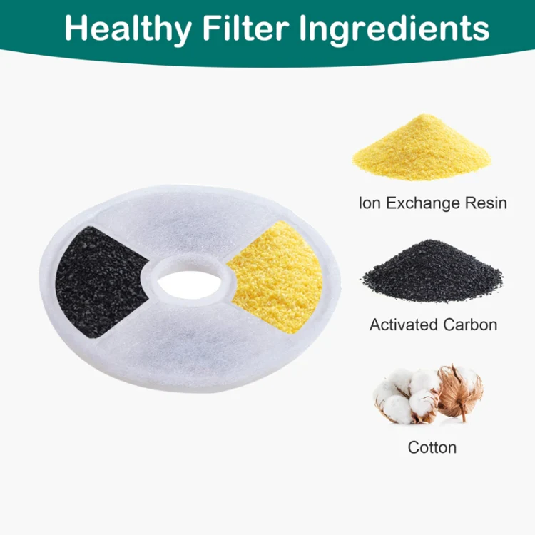 8pcs /Box For Catit Pet Water Fountain Replacement Filters Cat Water Dispenser Filters - Image 4