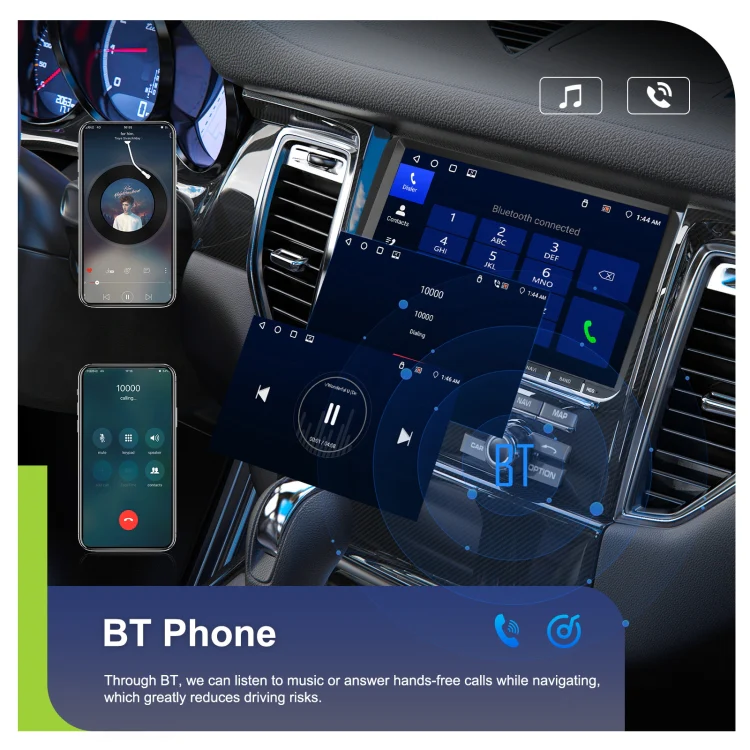 9-inch For Volkswagen 4+64G Multimedia Player Android 13 System - Image 10