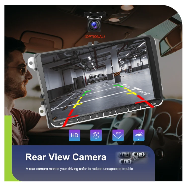 9-inch For Volkswagen 4+64G Multimedia Player Android 13 System - Image 5