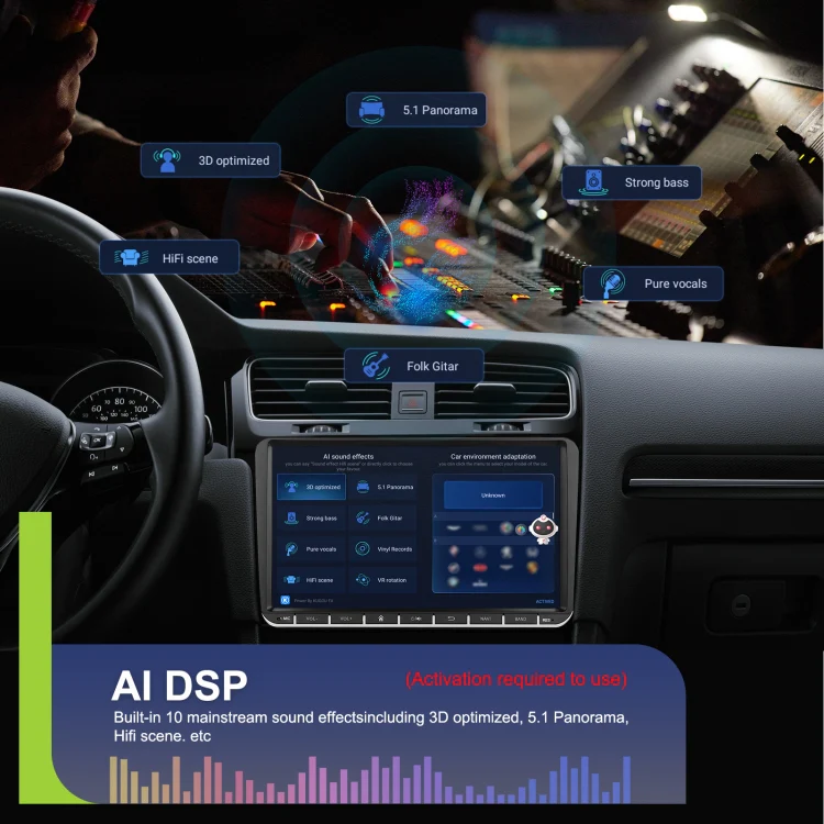 9-inch For Volkswagen 4+64G Multimedia Player Android 13 System - Image 8