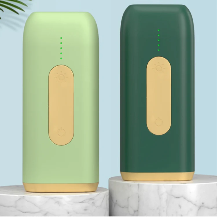 A18 Household Portable Electric Handheld Laser Hair Removal Instrument, Specification:US Plug(Deep Green) - Image 2