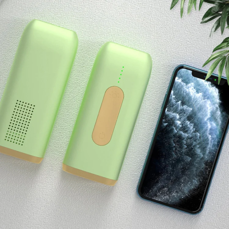 A18 Household Portable Electric Handheld Laser Hair Removal Instrument, Specification:US Plug(Light Green) - Image 3