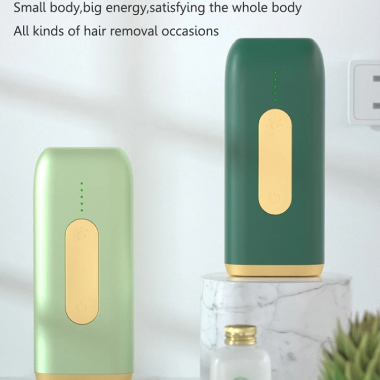 A18 Household Portable Electric Handheld Laser Hair Removal Instrument, Specification:US Plug(Light Green) - Image 4
