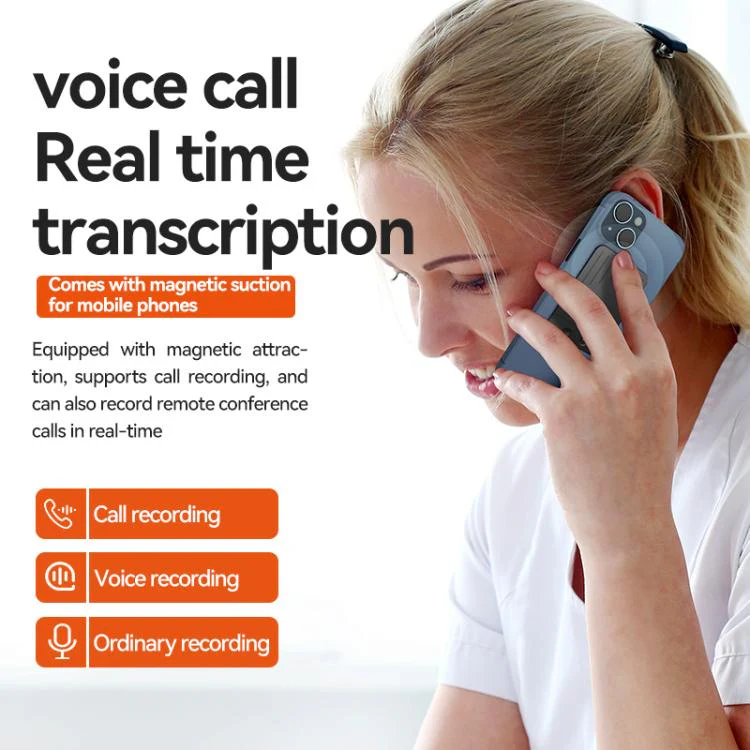 A3 Dual-key V-stripe Texture Ultra-thin AI Smart Voice Recorder Support AIREC-APP, Memory:32GB(Black) - Image 7