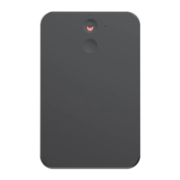 A3 Vertical Dual-key Ultra-thin AI Smart Voice Recorder Support AIREC-APP, Memory:128GB(Black)