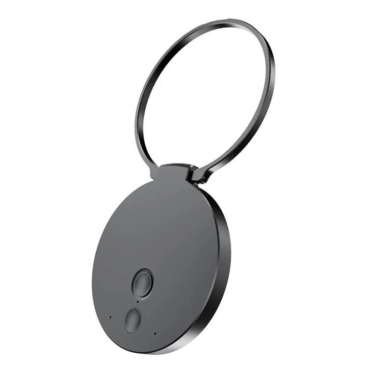 A30 Magnetic Ring AI Voice Recorder & Phone Stand Support AIREC-APP, Memory:256GB(Black)