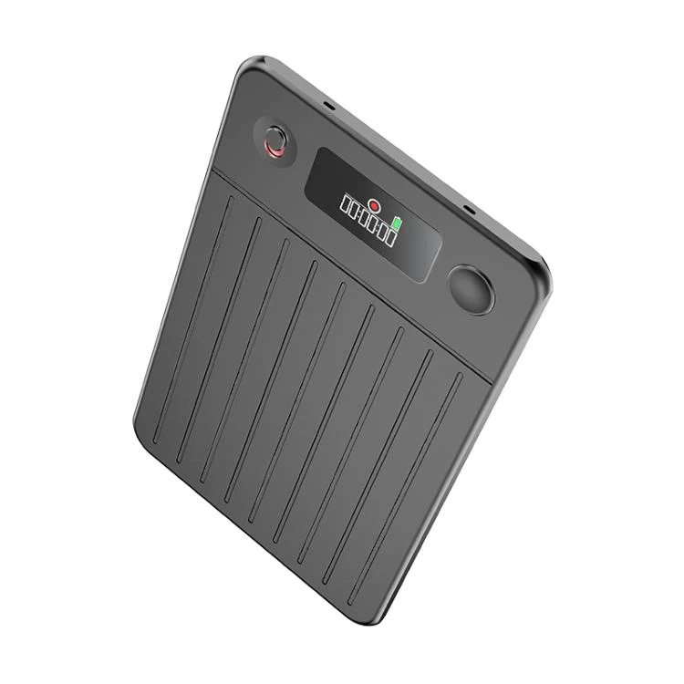 A3P 0.42-inch Mid Display Stripe Texture Ultra-thin AI Smart Voice Recorder Support AIREC-APP, Memory:256GB(Black) - Image 3