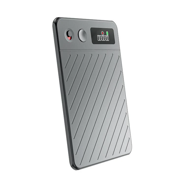 A3P 0.42-inch Right Display Twill Texture Ultra-thin AI Smart Voice Recorder Support AIREC-APP, Memory:256GB(Black) - Image 3