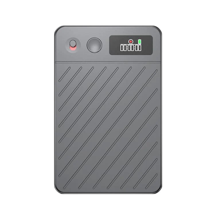 A3P 0.42-inch Right Display Twill Texture Ultra-thin AI Smart Voice Recorder Support AIREC-APP, Memory:8GB(Black)