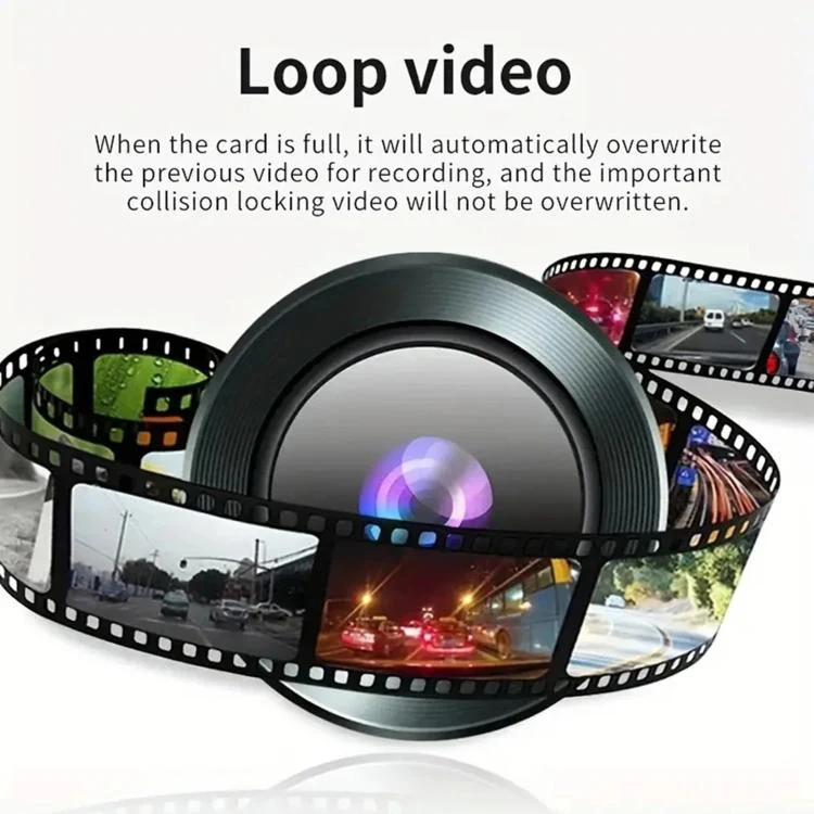 A52 2K HD Infrared Night Vision Dash Cam WIFI Connected Vehicle Camera, Spec: Front+Left+Inner+Right - Image 6