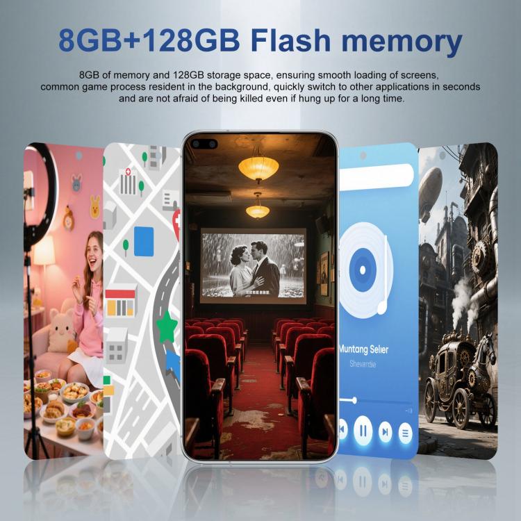 A56 / C100, 8GB+128GB, 6.6 inch Android 10 MTK6873 Octa Core, Network: 5G, Dual SIM, Plug:AU Plug(Pink) - Image 10