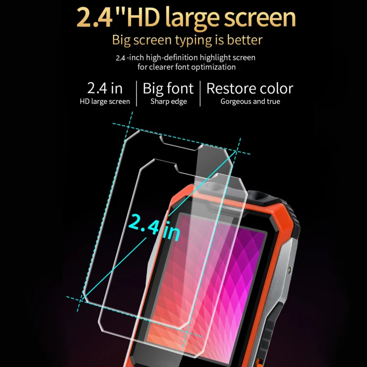 A6 4G Full Network Triple Proofing Elder Phone, Waterproof Shockproof Dustproof, 6800mAh Battery, 2.4 inch, 21 Keys, LED Flashlight, FM, SOS, Dual SIM, Network: 4G(Green) - Image 5