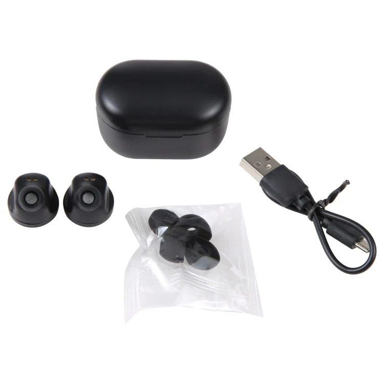 A6 Bluetooth 5.0 True Wireless Bluetooth Earphone with Charging Box(Black) - Image 6