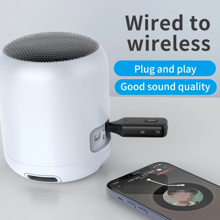 A60 3 in 1 Car Bluetooth Receiver Transmitter 3.5AUX Hands-free Call - Image 8