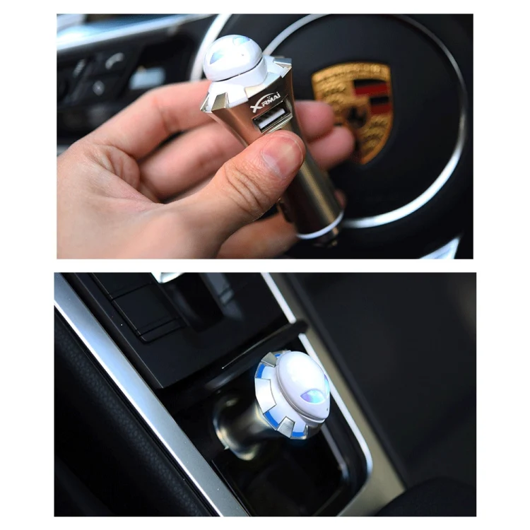 A8 3 in 1 Bluetooth Earphone & Safety Hammer & Car Charger, Support Hands-free Call & USB Quick Charger Function - Image 16