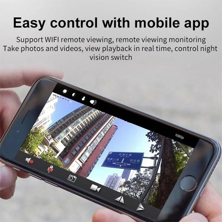 A9 720P Wifi Wireless Network Camera Wide-angle Recorder(Black) - Image 12