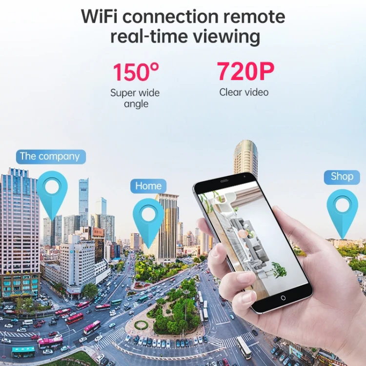 A9 720P Wifi Wireless Network Camera Wide-angle Recorder(Black) - Image 17
