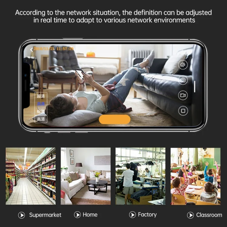 A9 720P Wifi Wireless Network Camera Wide-angle Recorder(Black) - Image 18