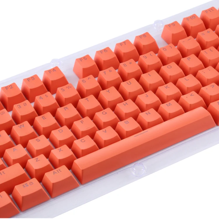ABS Translucent Keycaps, OEM Highly Mechanical Keyboard, Universal Game Keyboard (Orange) - Image 5