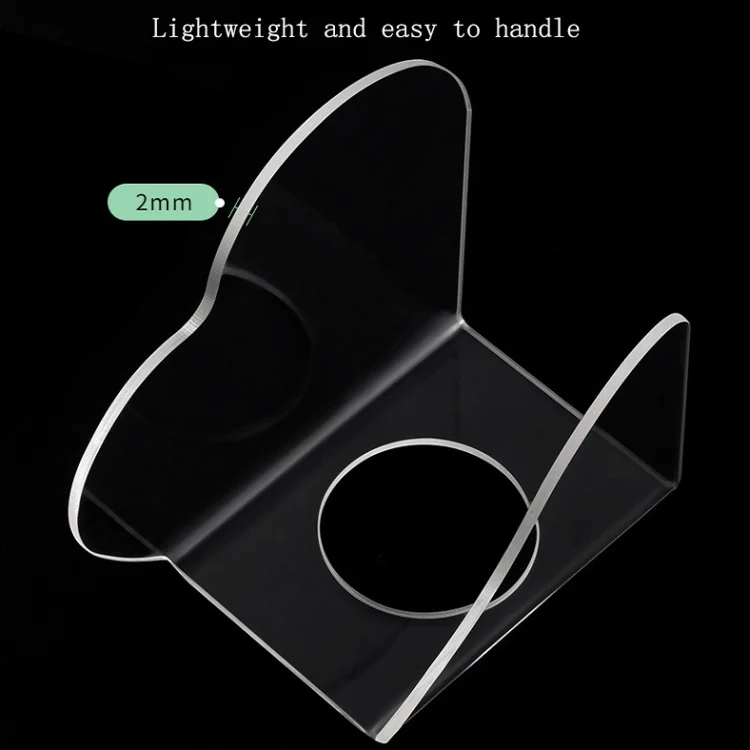 Acrylic Makeups Manicure Transparent Palette With Color Stick, Specification: Love Plate+Stick - Image 4